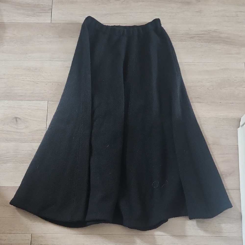 Lauren Ralph Lauren Lambswool Black Women's Skirt